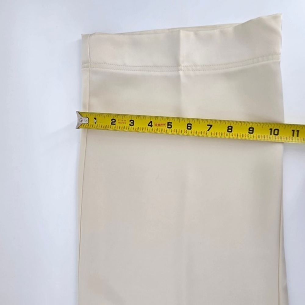 Noli Womens 6 Milan Cream Full Length Cargo Satin Pants Relaxed NY81510-CRM NWT - Picture 13 of 13